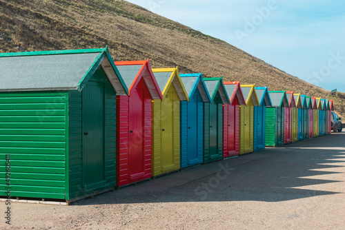 colorful huts © Steven Clough