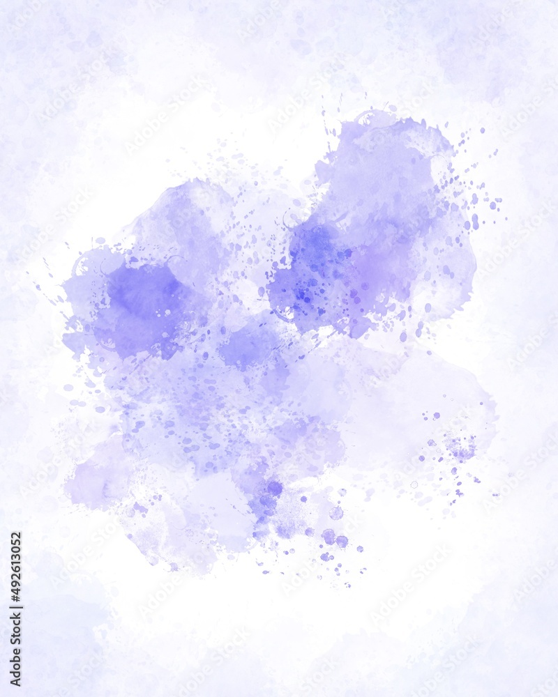 Abstract background for invitations and covers. Watercolor stains of abstract blots. Wedding invitation design. Templates for text.
