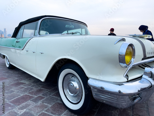 Εκτύπωση καμβά 1955 PONTIAC CHIEFTAIN 2 DOOR