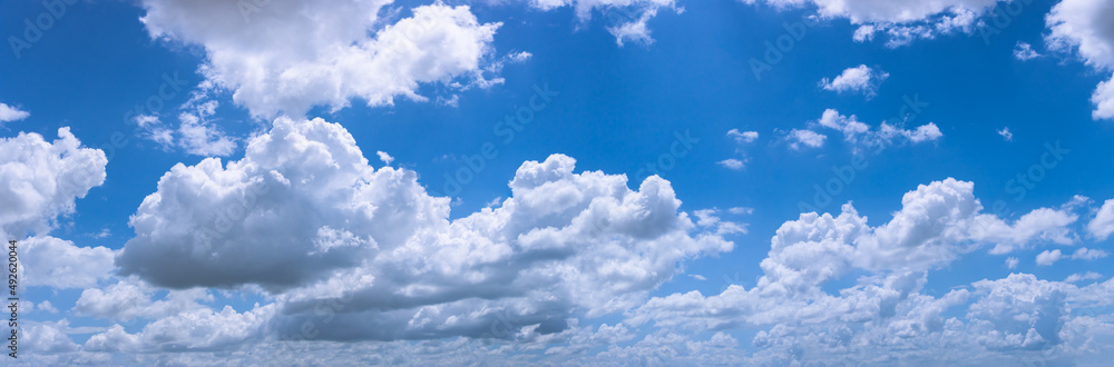 Obraz premium panorama sky and cloud beautiful background