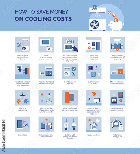 How to save money on cooling costs