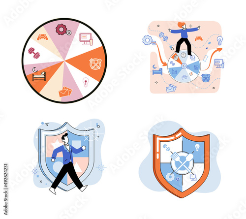 Confidence concept. Person has private conversation metaphor. Confidential communication. Trust property, reassuring partnerships, conviction. Protection of intellectual property. Confidential data