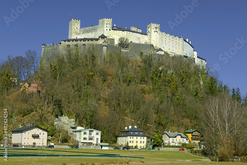 Castle at Salzburg - Festung Hohensalzburg, Salzburger Land, Austria, World Heritage Site by UNESCO photo
