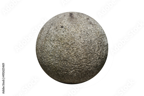 Granite stone sphere