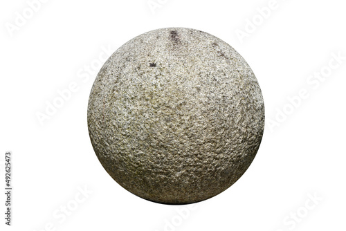 old stone ball