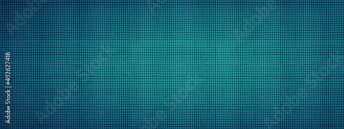Horizontal linen texture in Harbor Blue, a dark shade of blue. Vector illustration for banners, wallpapers, backgrounds, sales, discounts, promotions, etc.