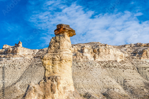 A stone pillar in the Cappadocian wilderness