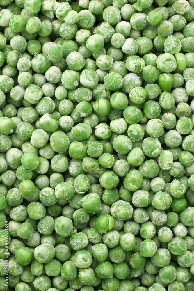 Green peas shot close up. Photo of food on a bright background Green peas shot close up. Photo of food on a bright background