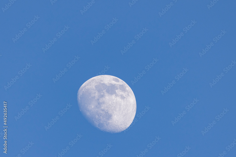 Moon in the sky,Trøndelag,Norway,scandinavia,Europe Moon in the sky,Trøndelag,Norway,scandinavia,Europe
