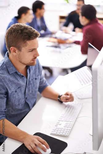 фотографія Modern business is fast-paced innovative and online