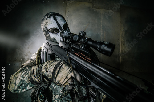 Fighter with a crossbow. Apocalypse