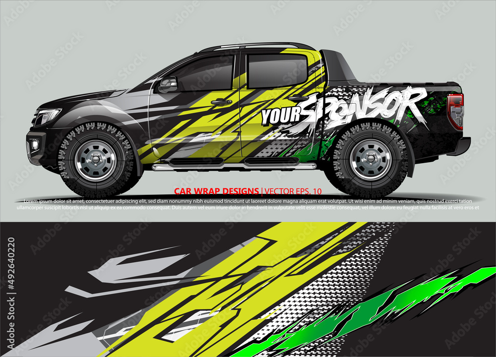 race car Livery for vehicle wrap design vector
race car Livery for vehicle wrap design vector