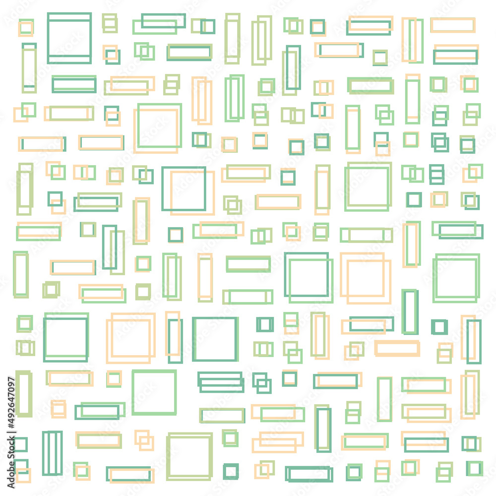 Offset Quads generative art background art illustration Offset Quads generative art background art illustration