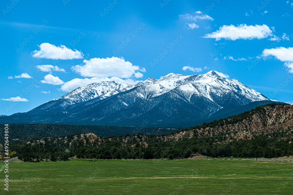 Fototapeta premium landscape with sky