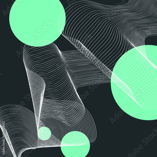 Abstract Background. Beautiful background with geometric shapes and lines. Beautiful colored abstraction