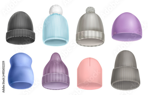 Beanie Hat Set