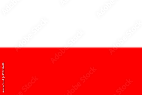 Poland. Flag of Poland. Horizontal design. llustration of the flag of Poland. Horizontal design. Abstract design. Illustration. Map.