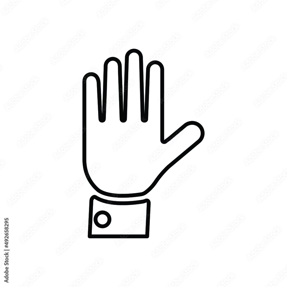 Gesture, hand, human outline icon. Line art sketch. Gesture, hand, human outline icon. Line art sketch.