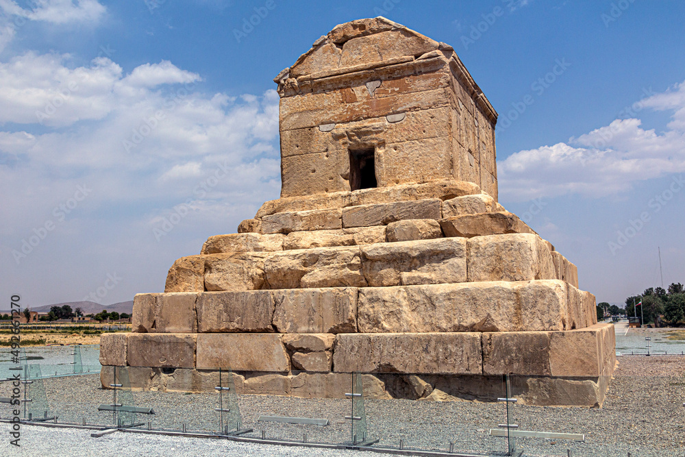 Tomb of Cyrus the Great in Pasargadae, Iran Tomb of Cyrus the Great in Pasargadae, Iran