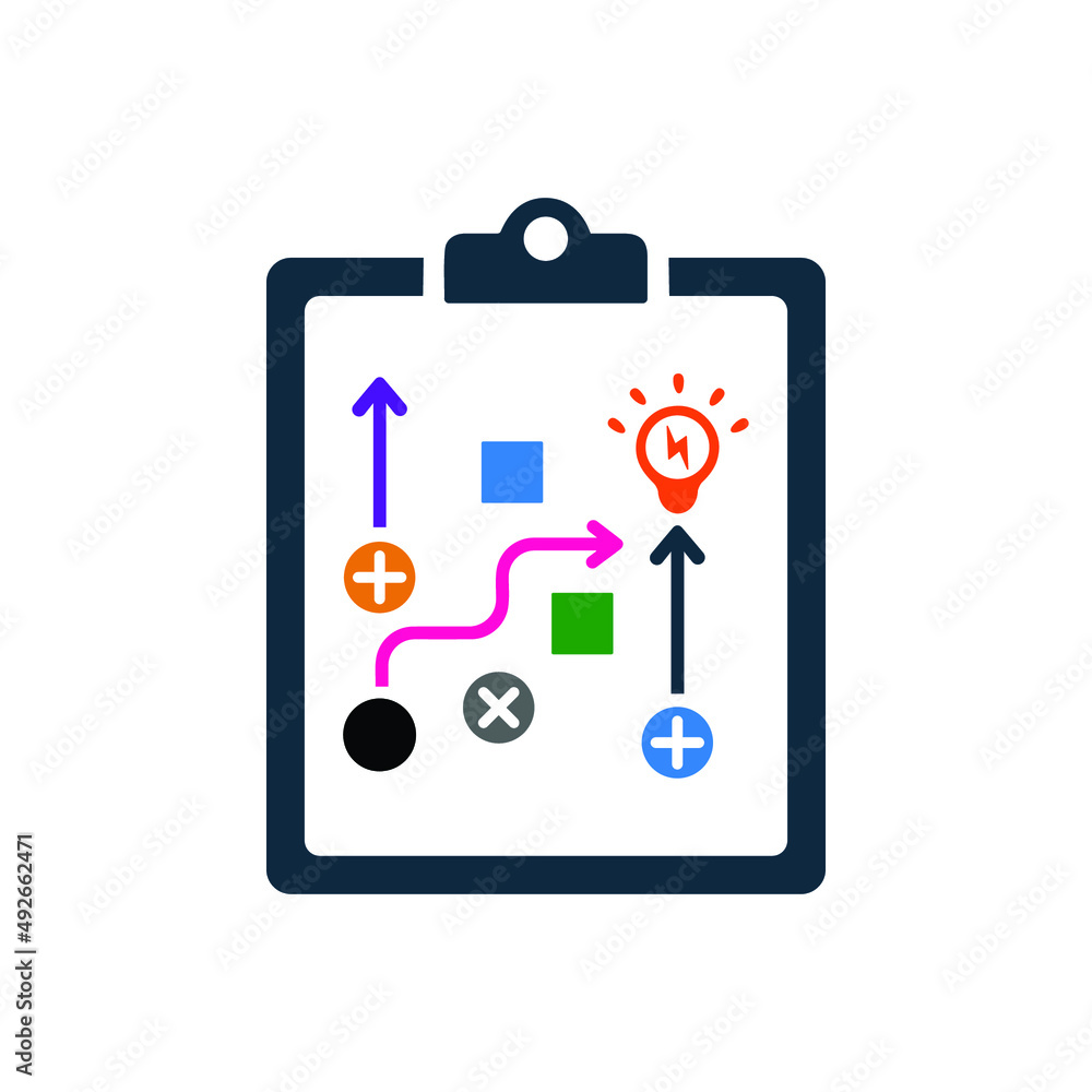 Plan, solution, strategy icon. Editable vector graphics. Plan, solution, strategy icon. Editable vector graphics.