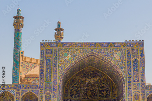 View of the Shah Mosque in Isfahan, Iran