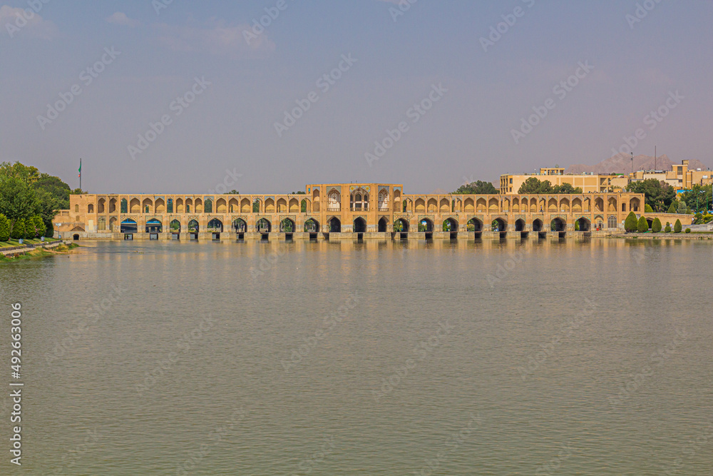 Khaju bridge in Isfahan, Iran