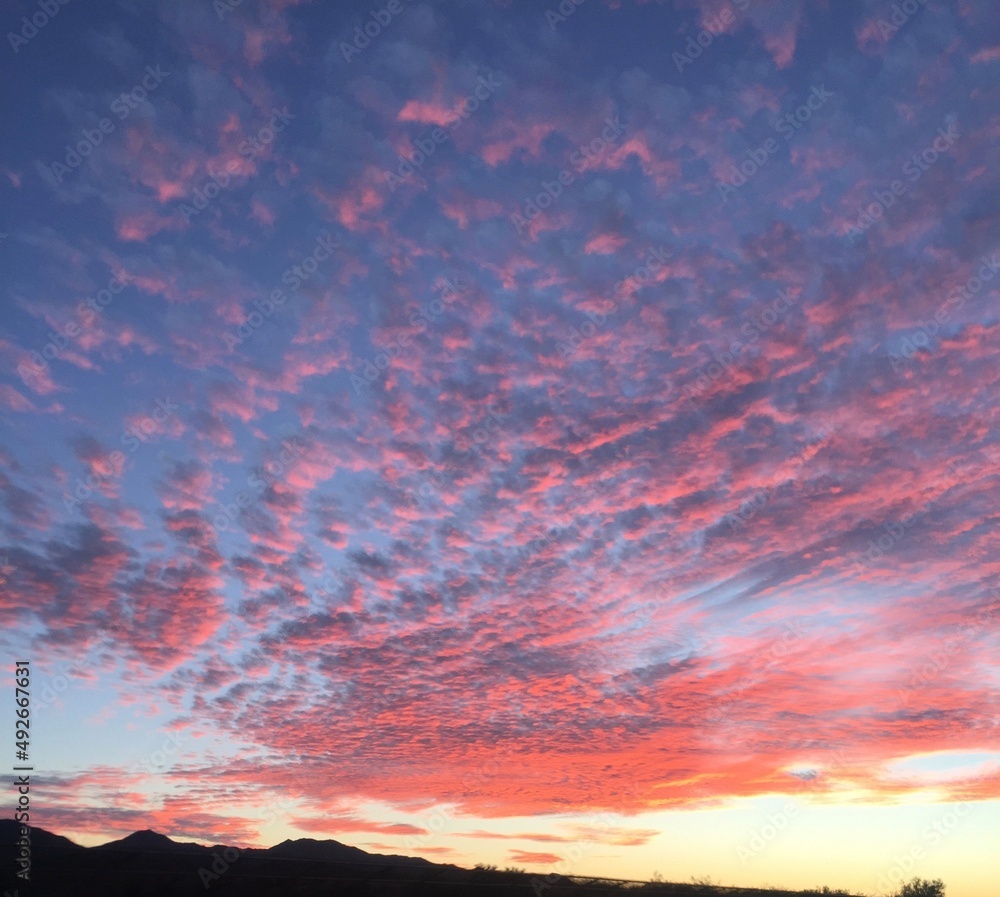 Arizona clouds sunset