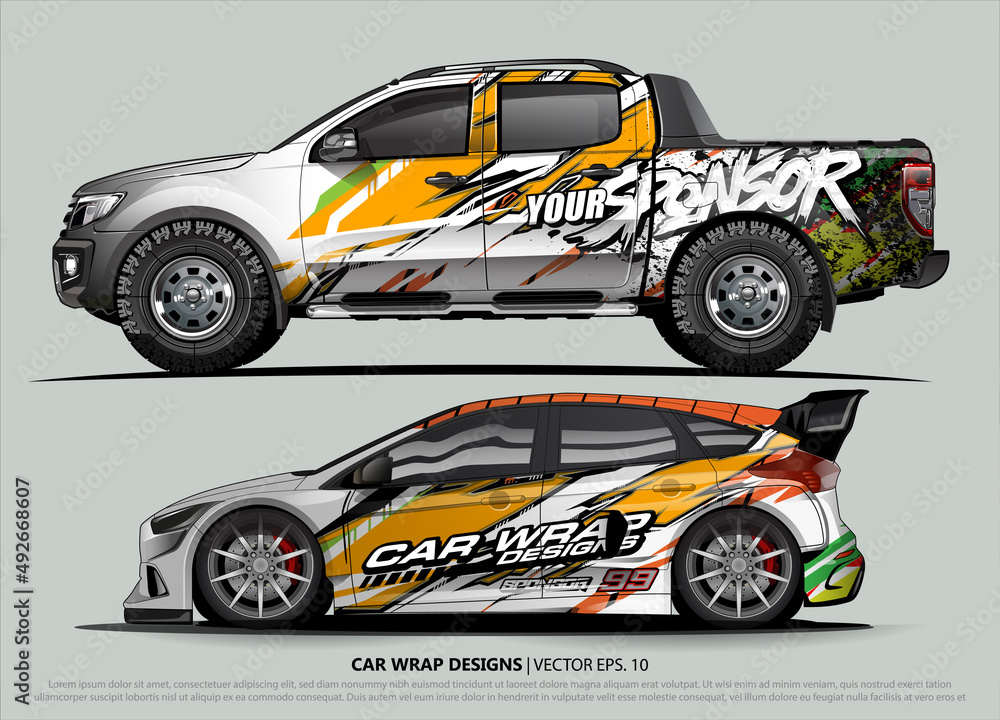 car graphic background vector. abstract lines vector with modern camouflage design concept for truck and vehicles graphics vinyl wrap
car graphic background vector. abstract lines vector with modern camouflage design concept for truck and vehicles graphics vinyl wrap