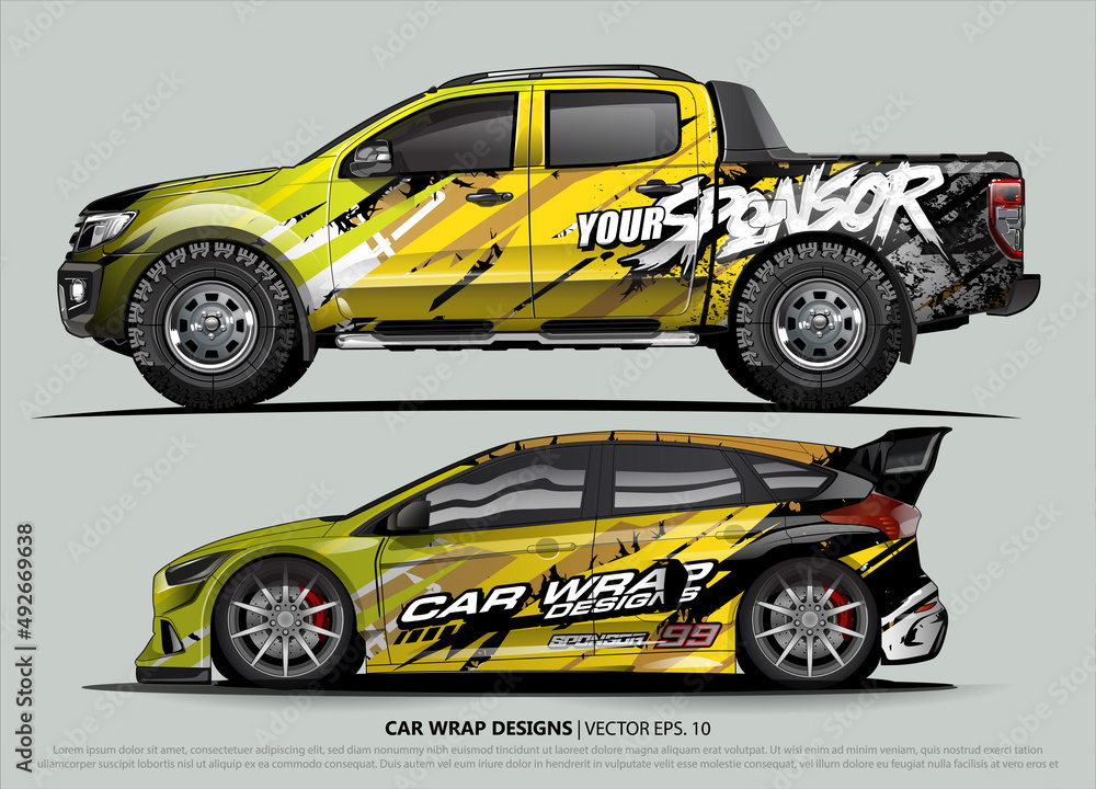 car graphic background vector. abstract lines vector with modern camouflage design concept for truck and vehicles graphics vinyl wrap
car graphic background vector. abstract lines vector with modern camouflage design concept for truck and vehicles graphics vinyl wrap