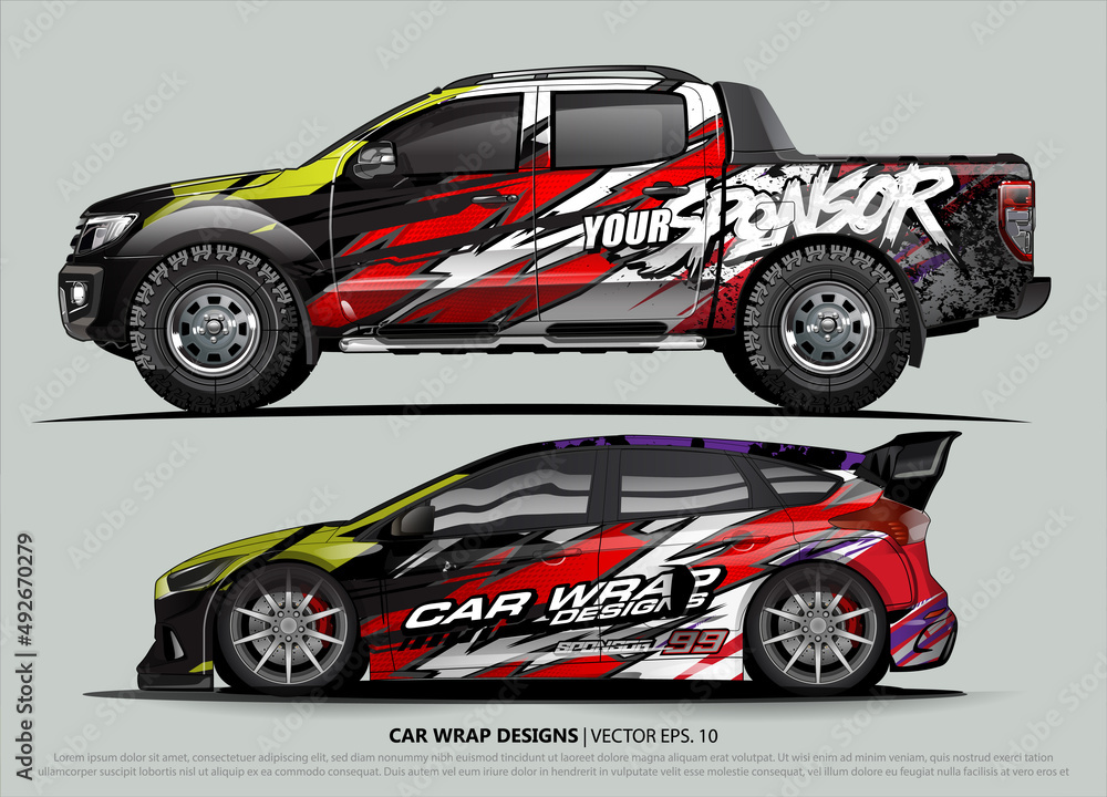 car graphic background vector. abstract lines vector with modern camouflage design concept for truck and vehicles graphics vinyl wrap
car graphic background vector. abstract lines vector with modern camouflage design concept for truck and vehicles graphics vinyl wrap