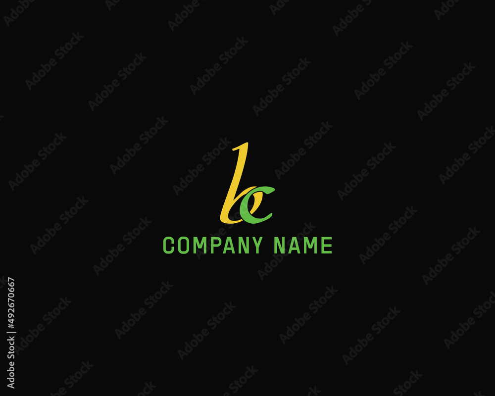 Letter Logo B&C
