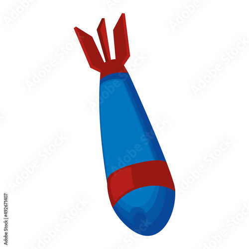blue missile design