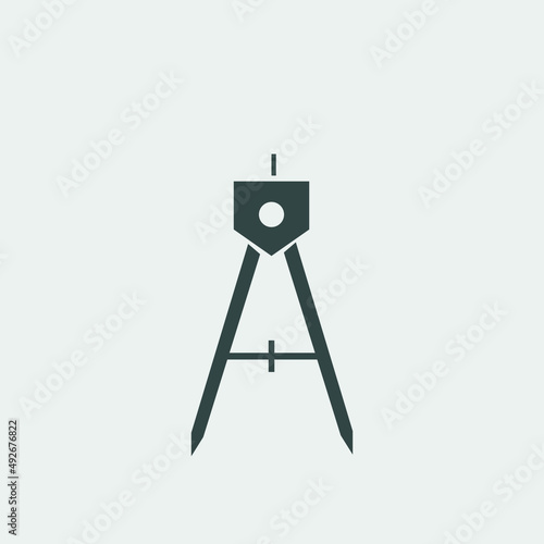 compass vector icon illustration sign 