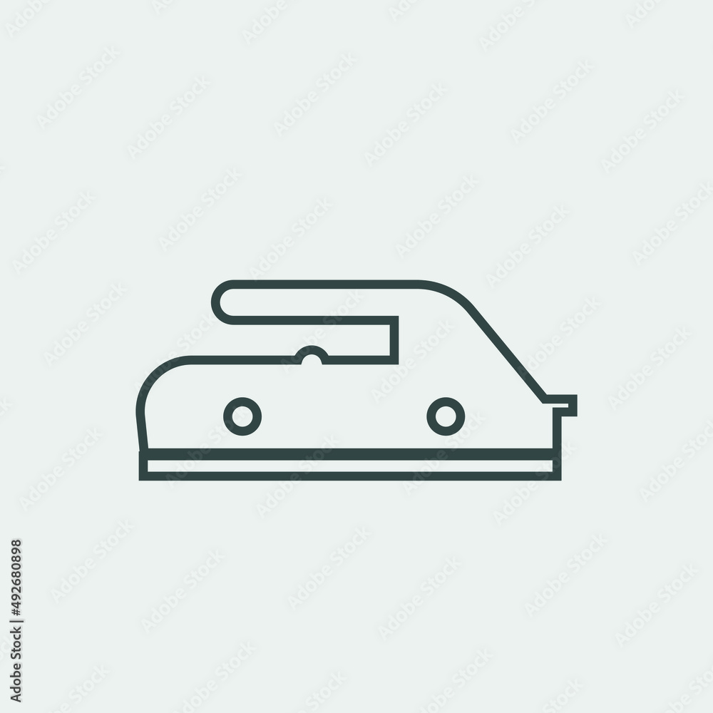 ironing vector icon illustration sign ironing vector icon illustration sign