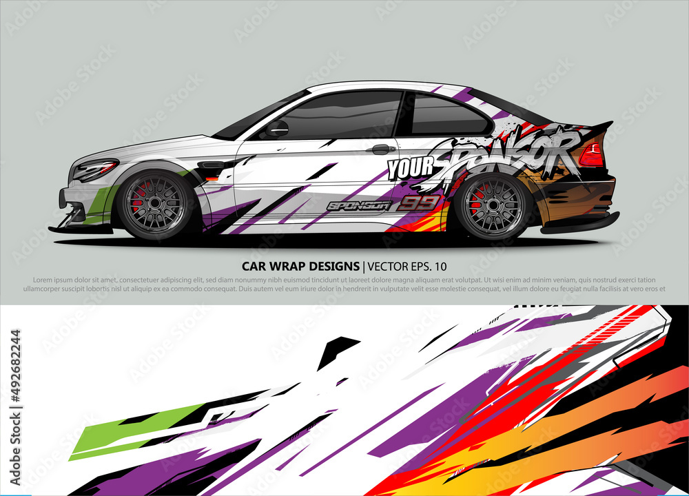 car graphic background vector. abstract lines vector with modern camouflage design concept for truck and vehicles graphics vinyl wrap
car graphic background vector. abstract lines vector with modern camouflage design concept for truck and vehicles graphics vinyl wrap
