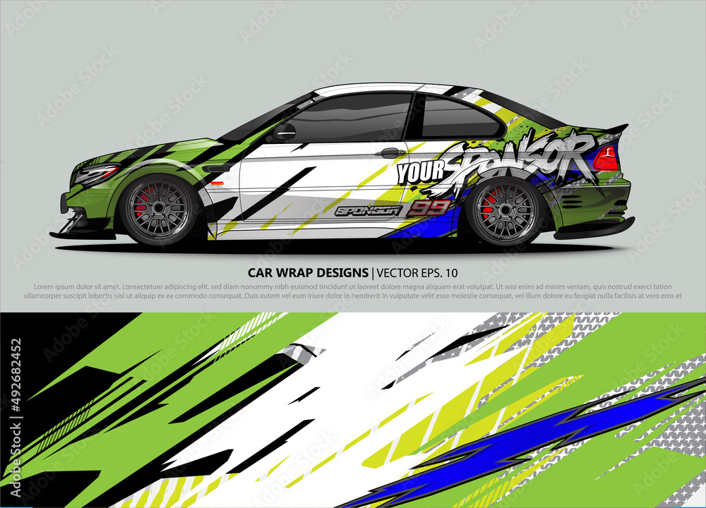 car graphic background vector. abstract lines vector with modern camouflage design concept for truck and vehicles graphics vinyl wrap
car graphic background vector. abstract lines vector with modern camouflage design concept for truck and vehicles graphics vinyl wrap