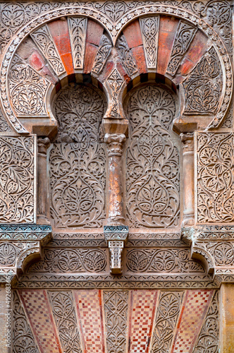 Exterior view and decorativ...