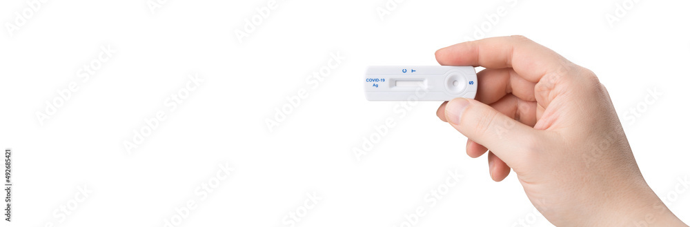 Corona virus antigen fast test. Lab card kit test for COVID-19. Corona virus antigen fast test. Lab card kit test for COVID-19.