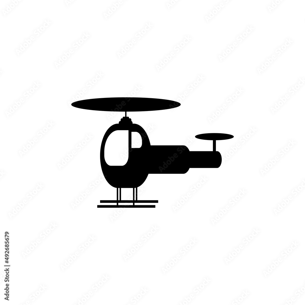  helicopter icon design