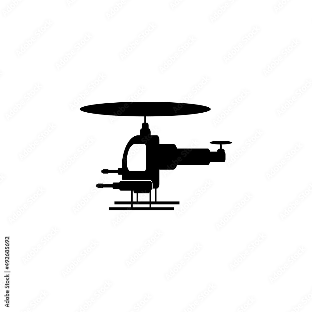  helicopter icon design