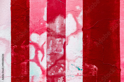 Grunge concrete wall with c...