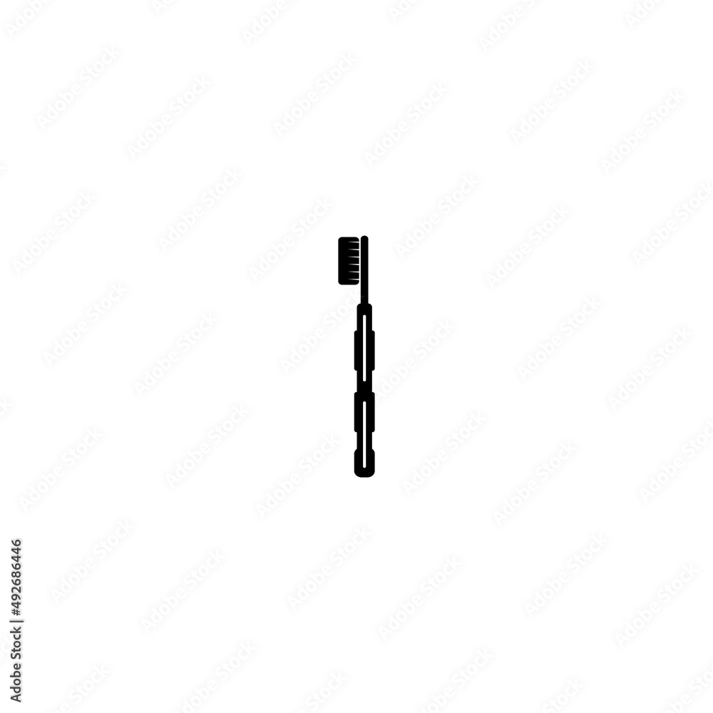 toothbrush icon design illustration toothbrush icon design illustration