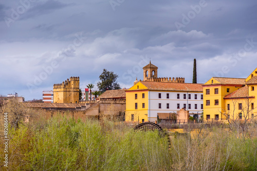 View from the Guadalquivir ...