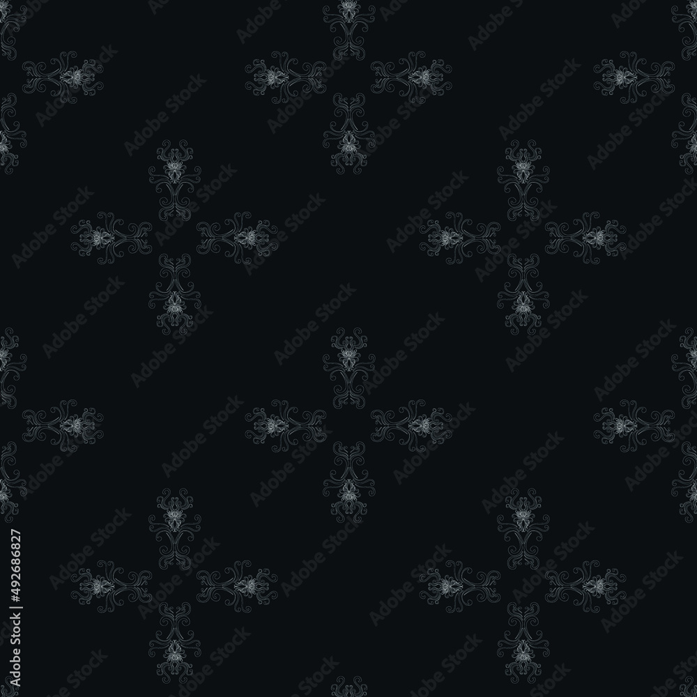 A beautiful seamless pattern. Cute patterns and swirls. Pattern for wallpaper and backgrounds A beautiful seamless pattern. Cute patterns and swirls. Pattern for wallpaper and backgrounds