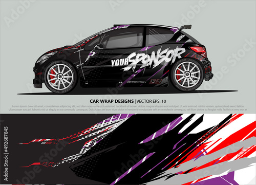 car graphic background vector. abstract lines vector with modern camouflage design concept for truck and vehicles graphics vinyl wrap 
