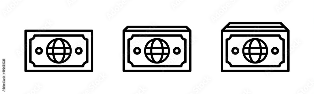 Money icon symbol, vector illustration Money icon symbol, vector illustration