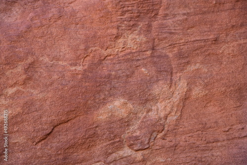 Canvas Print Rough Grunge Red Rock Texture
