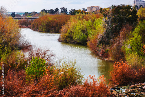 View from the Guadalquivir ...
