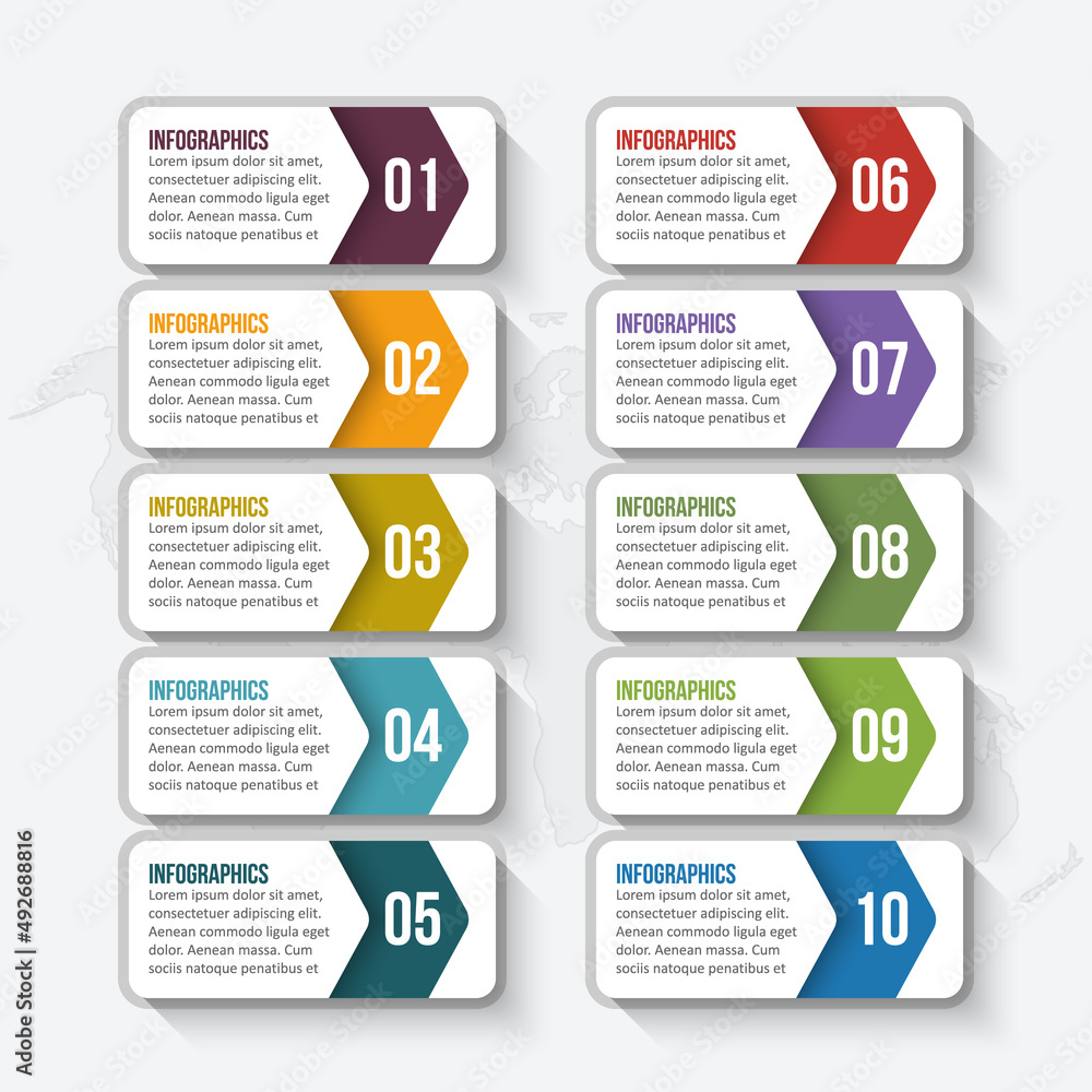 Abstract 3D Paper Infographics. Business template .Vector illustration Abstract 3D Paper Infographics. Business template .Vector illustration