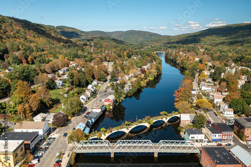 Bridge of Flowers Aerial